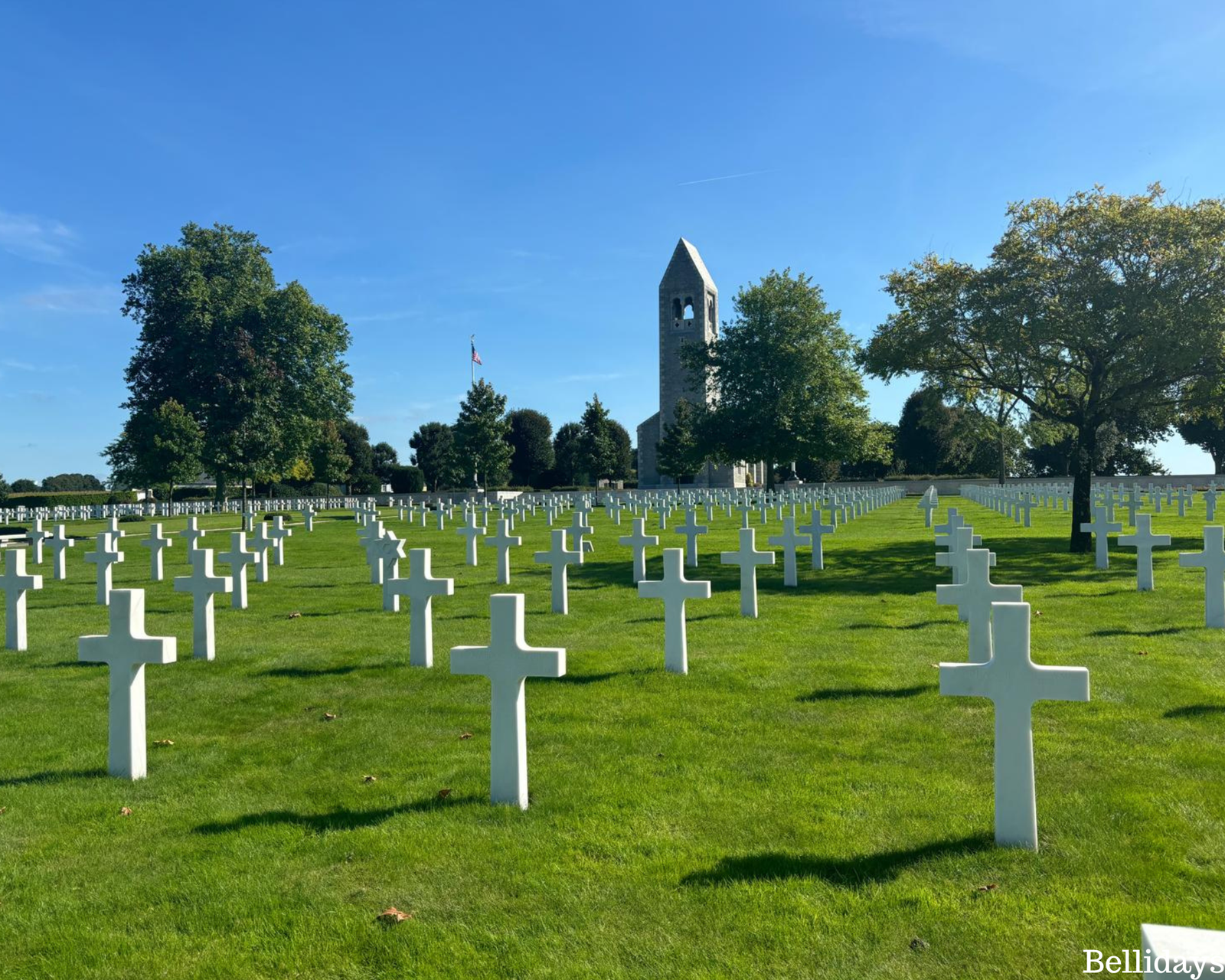 American cemetery Brittany